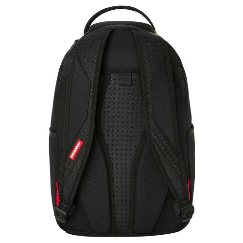 Sprayground Τσάντα πλάτης Shark Central Black Nylon Gray Embossed Backpack